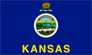 Flag of the State of Kansas
