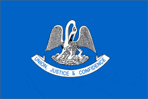 Flag of the State of Louisiana