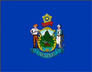 Flag of the State of Maine