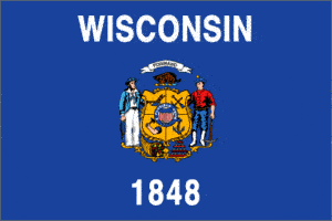 Flag of the State of Wisconsin